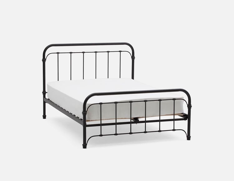 Gwen Metal Twin Size Bed Struc, Metal Bed Frame Vancouver Bc Canada
