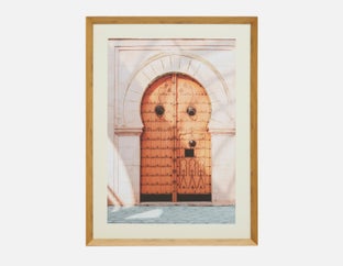TUNIS - framed wall art 60 cm x 80 cm - Multi
