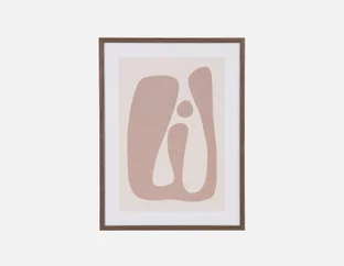 ALVIN - framed wall art 31x41cm - Multi