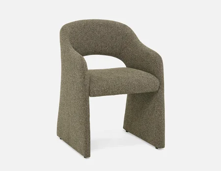 AZROU - chaise de salle à manger moderne minimaliste - Vert
