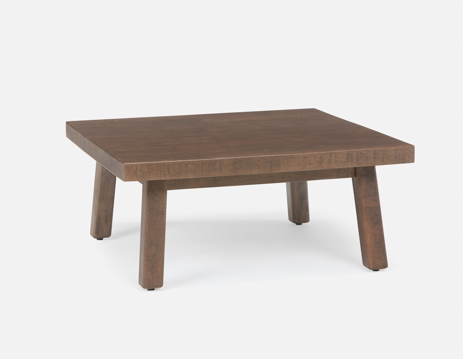 THESSALIA distressed solid mango wood coffee table 90 cm undefined