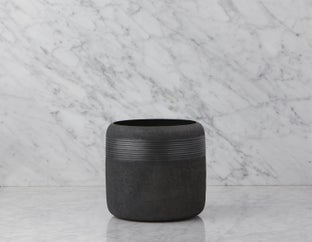PIERRE - aluminum pot 24 cm - Black