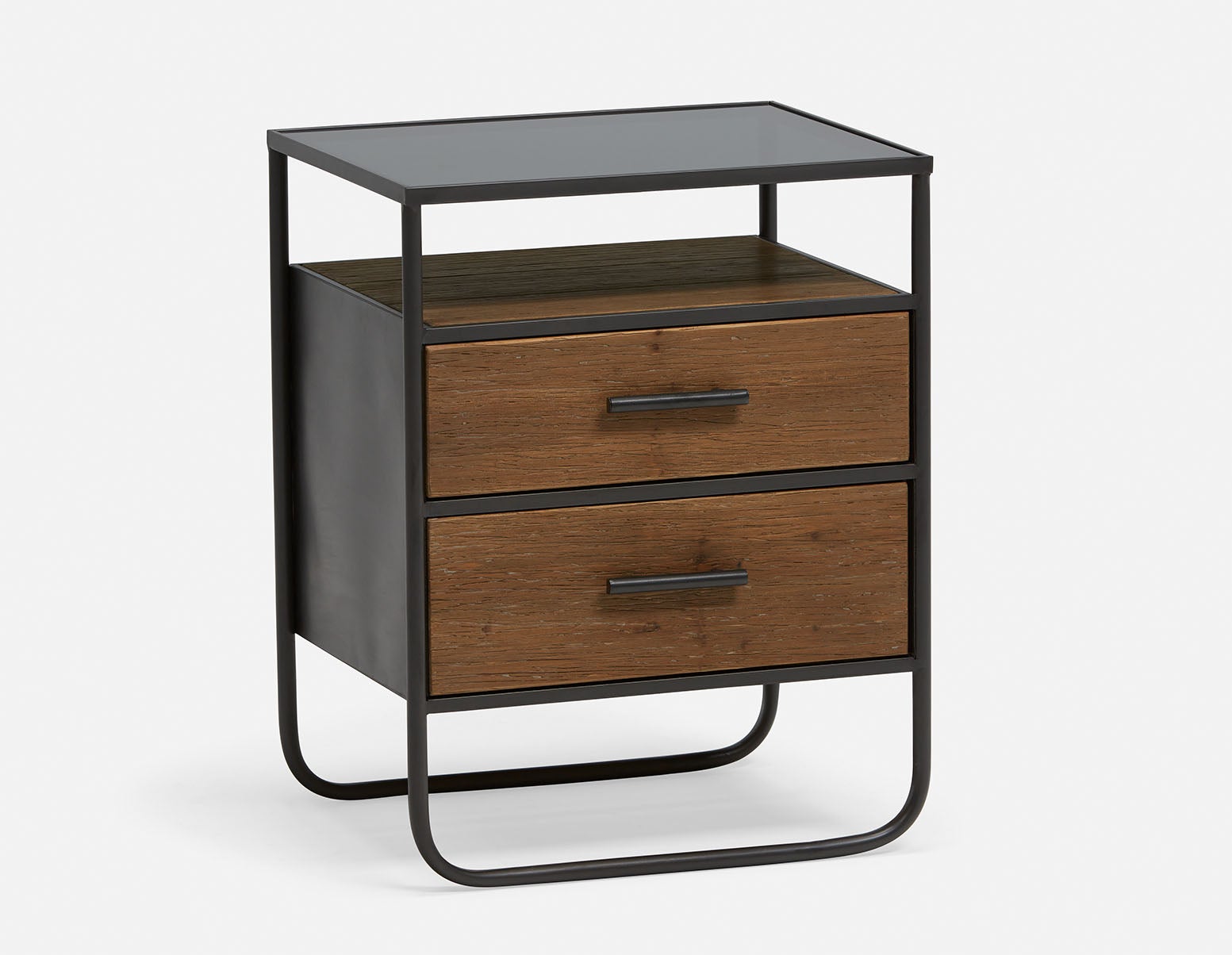 Structube mirrored nightstand discount
