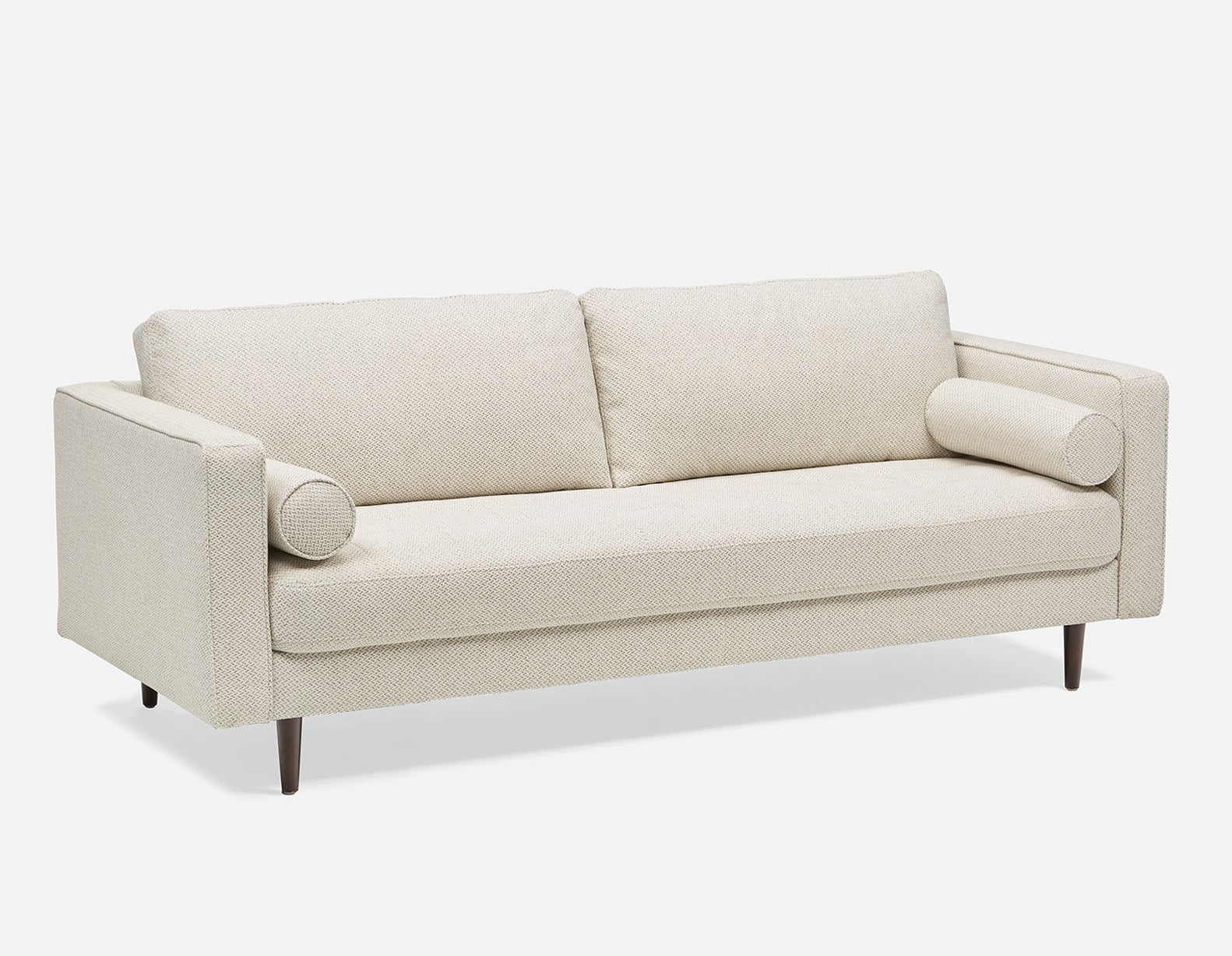 KINSEY mid-century modern 3-seater sofa undefined