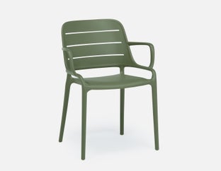 RUDY - indoor/outdoor dining chair - Olive