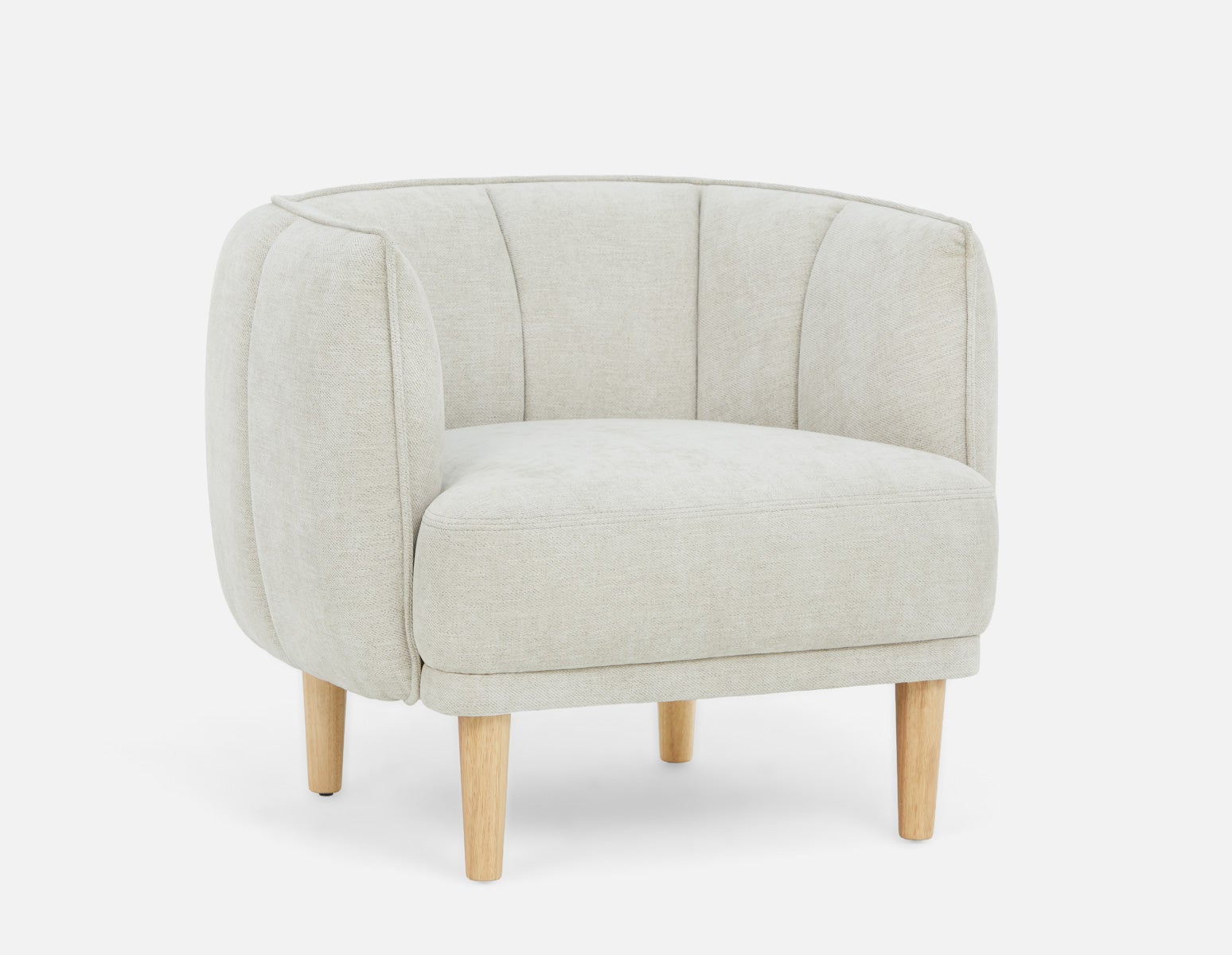 MARBELLA - fauteuil moderne du milieu du siècle - Beige
