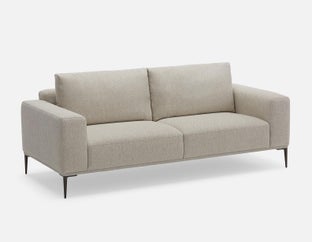 LOUNIS - canapé 3 places contemporain - Beige