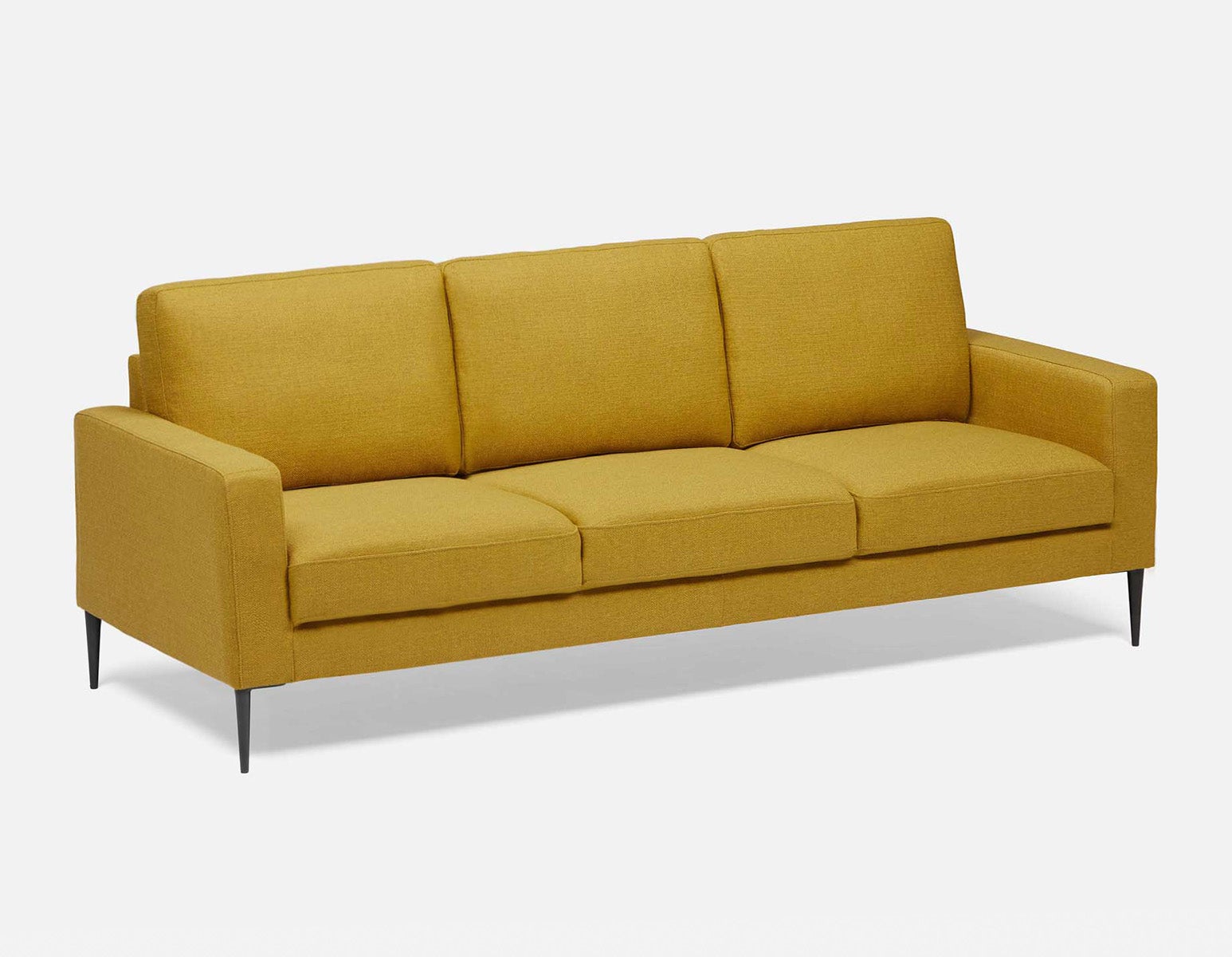 TERESA - contemporary 3-seater sofa - Dijon