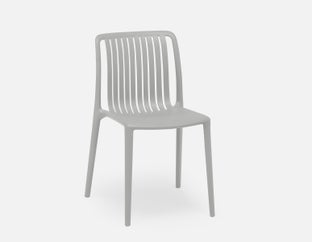 LENNY - indoor/outdoor dining chair - Grey