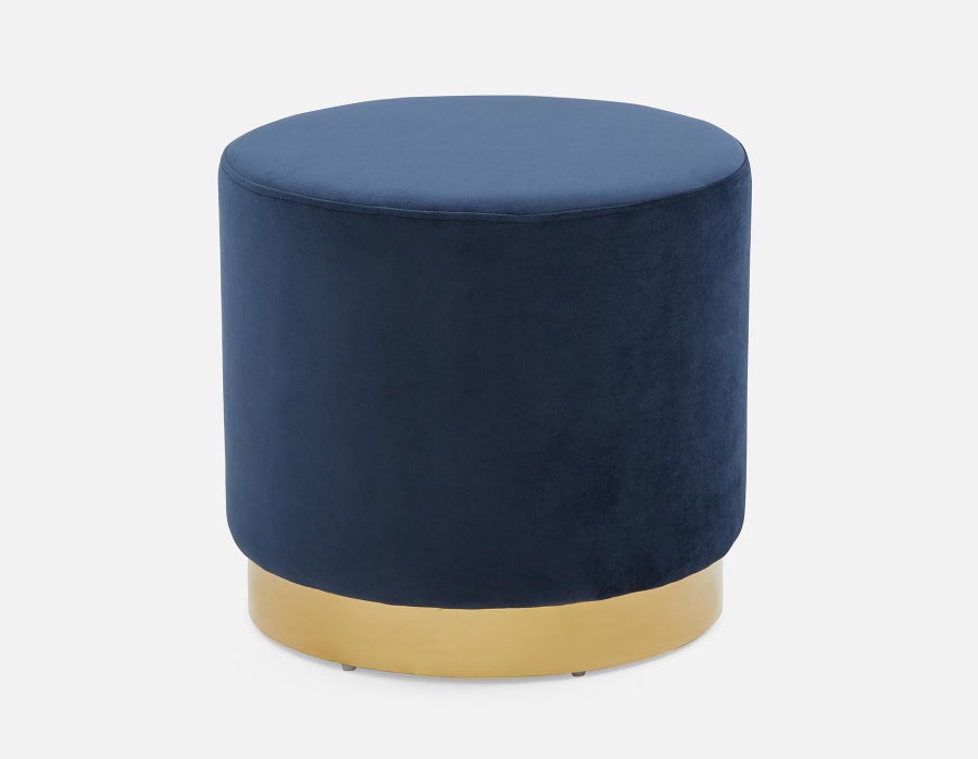 KEIRA pouf en velours undefined