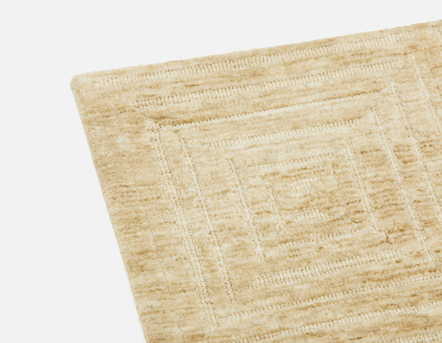 ASTERIA - tapis tricoté en polyester 10'x12' - Beige
