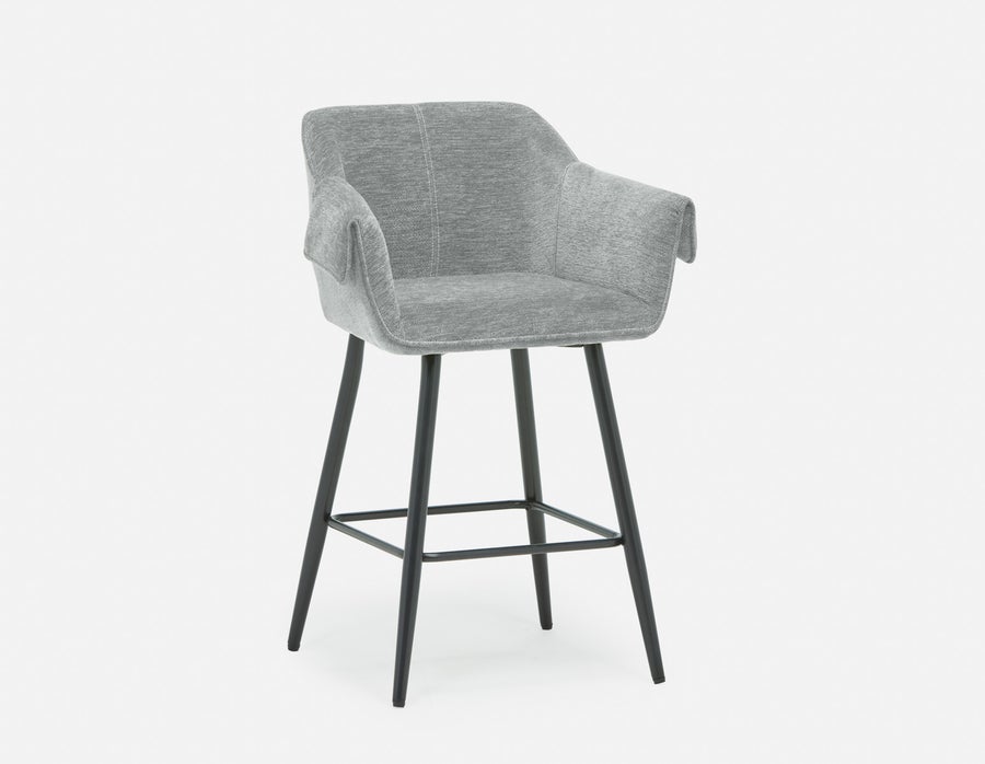 RALPH tabouret de comptoir rembourré du milieu du siècle 66 cm undefined