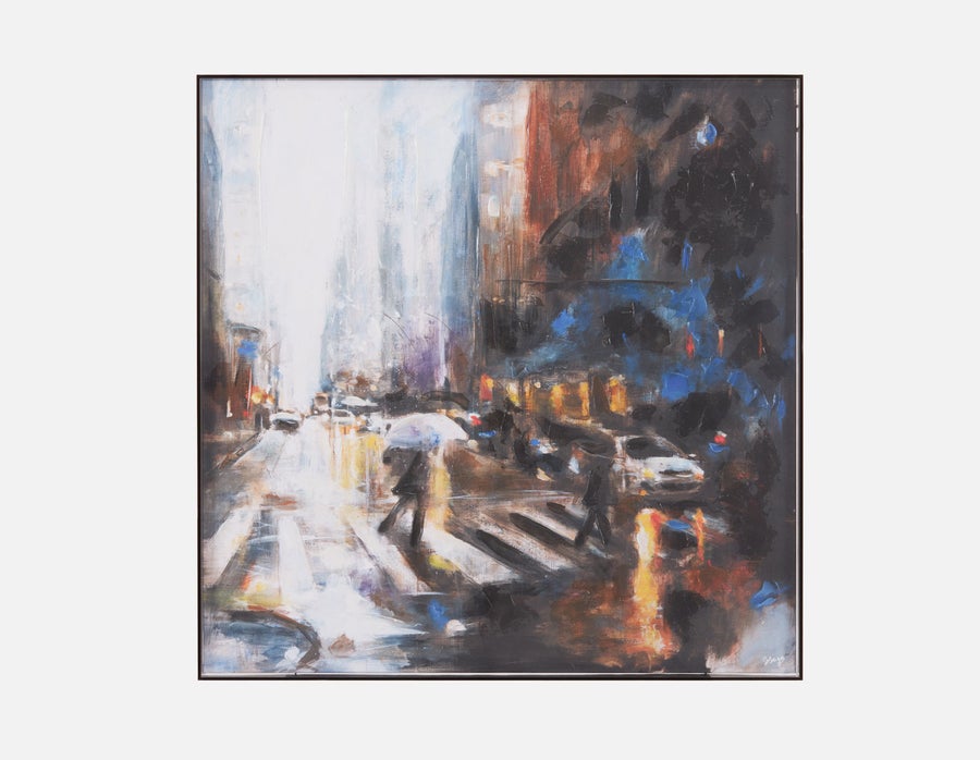 NOVA œuvre en boîte acryliquee 85 x 85 cm undefined
