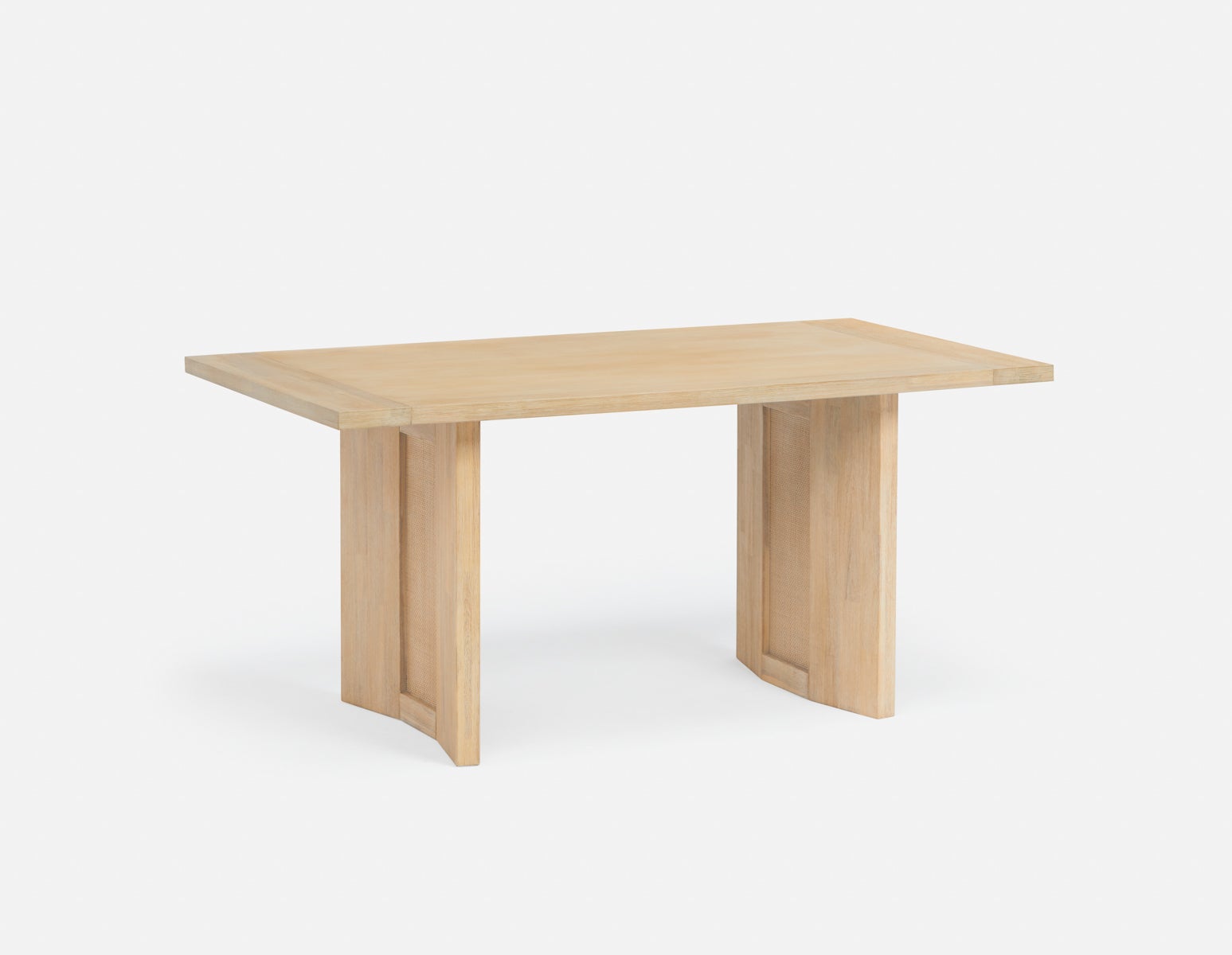 GILLIS table à manger en acacia campagnard moderne 160 cm undefined