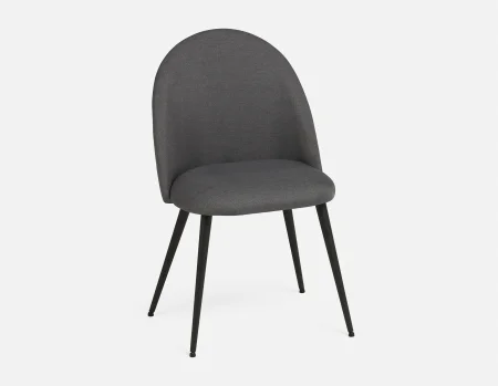 LAVAL - chaise de salle à manger contemporaine - Gris