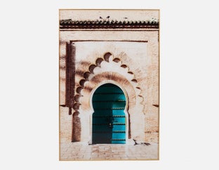 KOUTOUBIA - framed giclée 100 cm x 150 cm - Multi