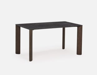 GIULIA - modern contemporary dining table 150 cm - Black