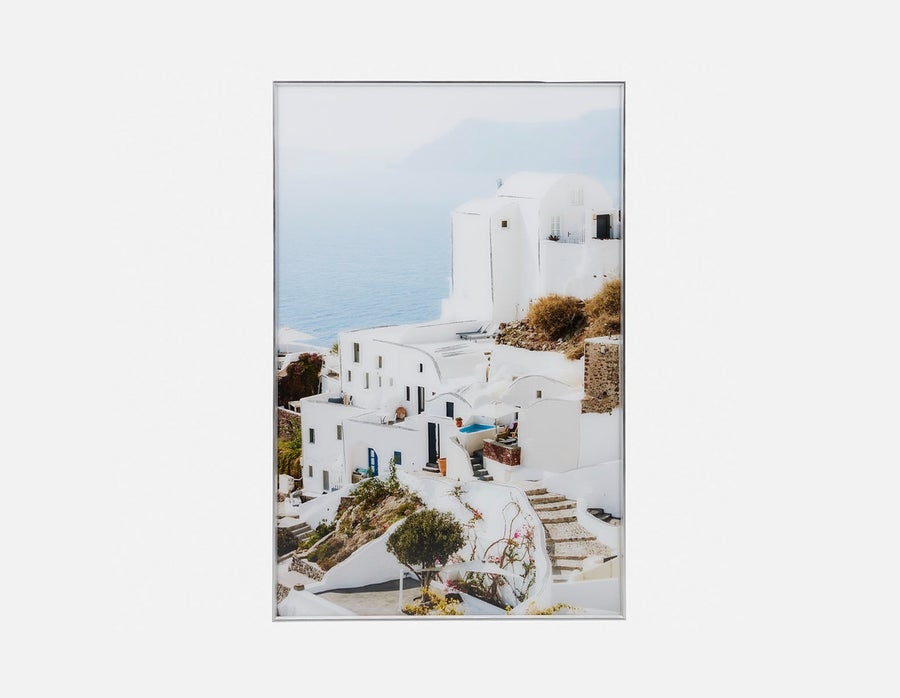 SANTORINI II framed giclée 80 cm x 120 cm undefined
