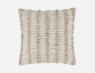 ELIAS - coussin 50cm x 50cm - Beige
