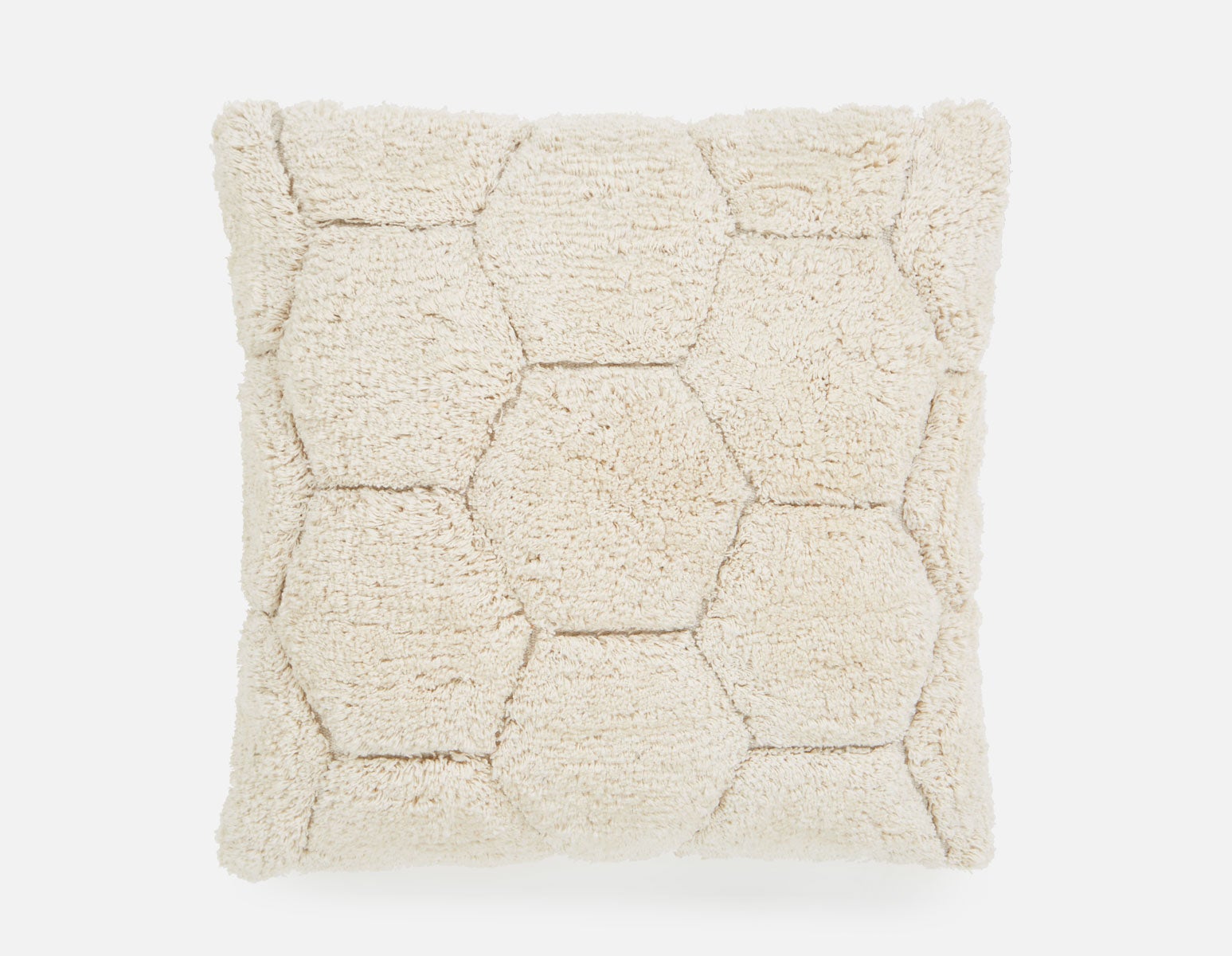 JALOR cotton tufted cushion 18" x 18"