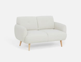 GRANADA - mid-century modern loveseat - Cream