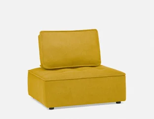 LEON - modular sectional sofa customize to fit your space - Yellow
