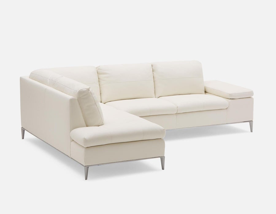ANDREW modern left-facing sectional sofa with storage undefined