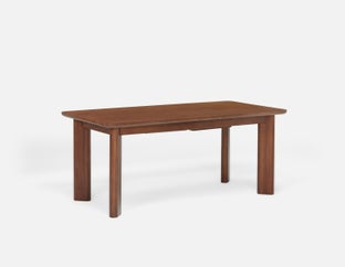 PALMO - modern-retro extendable dining table 180 to 260cm - Walnut