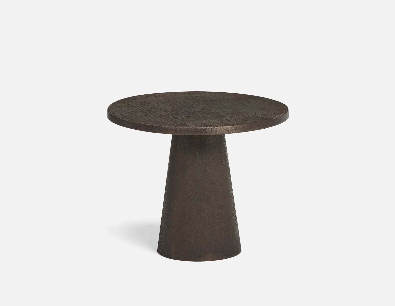 KERALA handcrafted aluminum end table 63 cm undefined