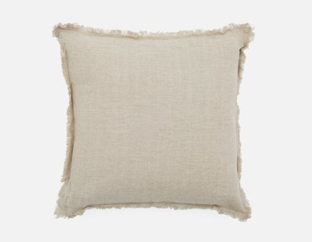 ORILLA - coussin en lin 50 cm x 50 cm - Naturel