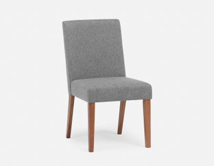 TROY - chaise de salle à manger - Gris foncé