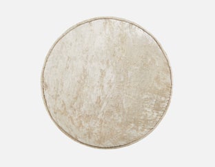 ETAH - coussin rond 18" - Crème