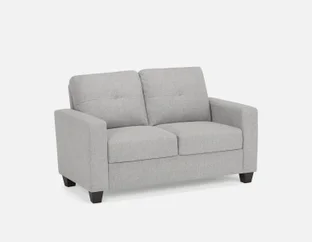 ERIN - loveseat - Light Grey