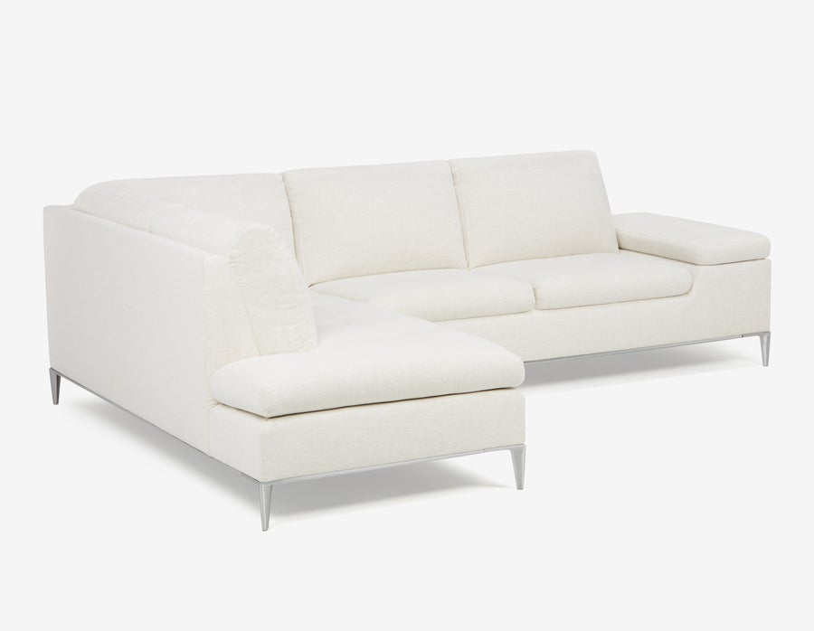 ANDREW left-facing sectional sofa in performance fabric undefined