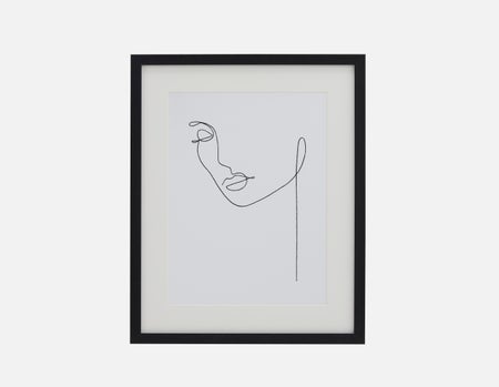 SKETCH IV - giclée encadrée 43 cm x 53 cm - Multi
