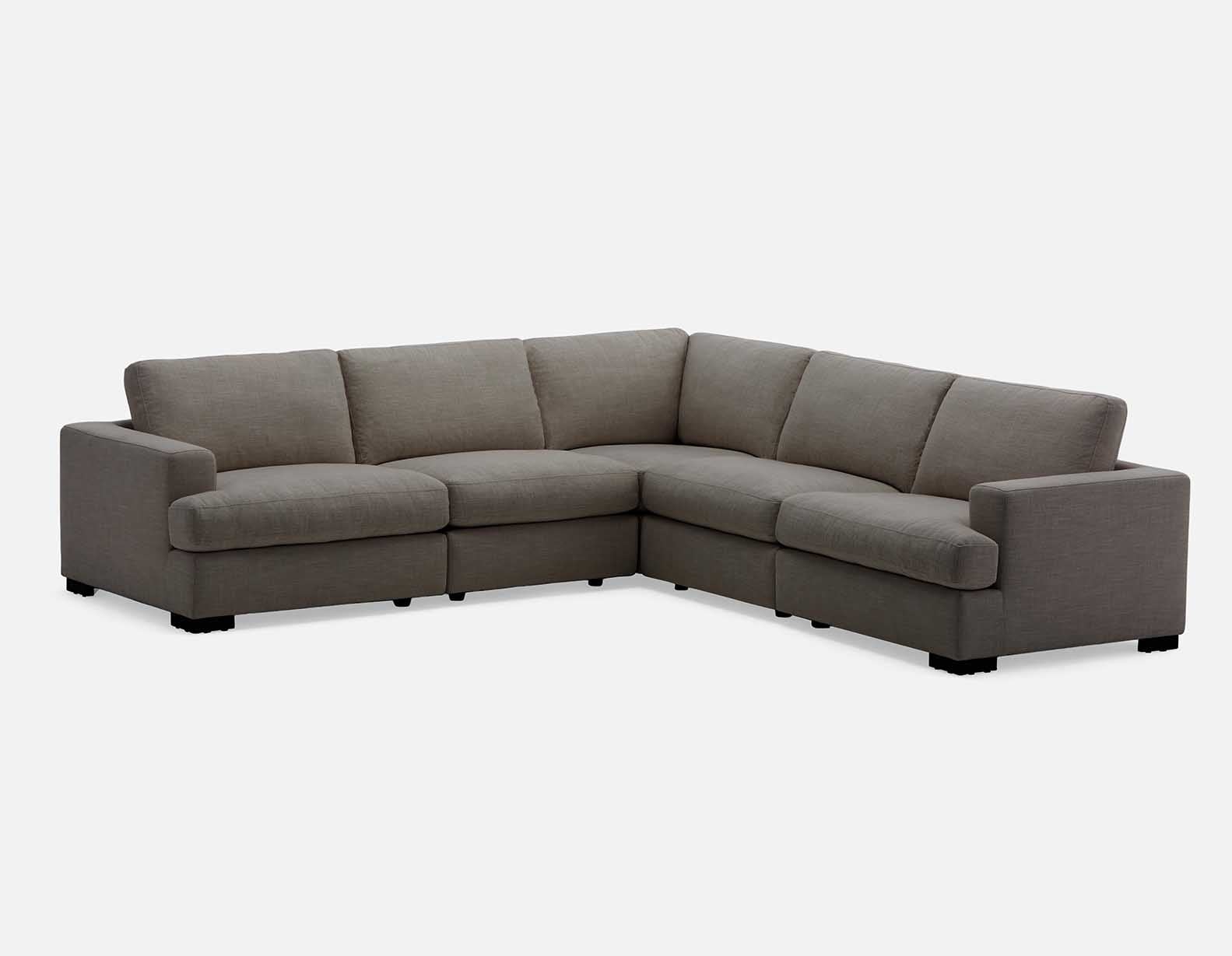 Sectional store couch structube
