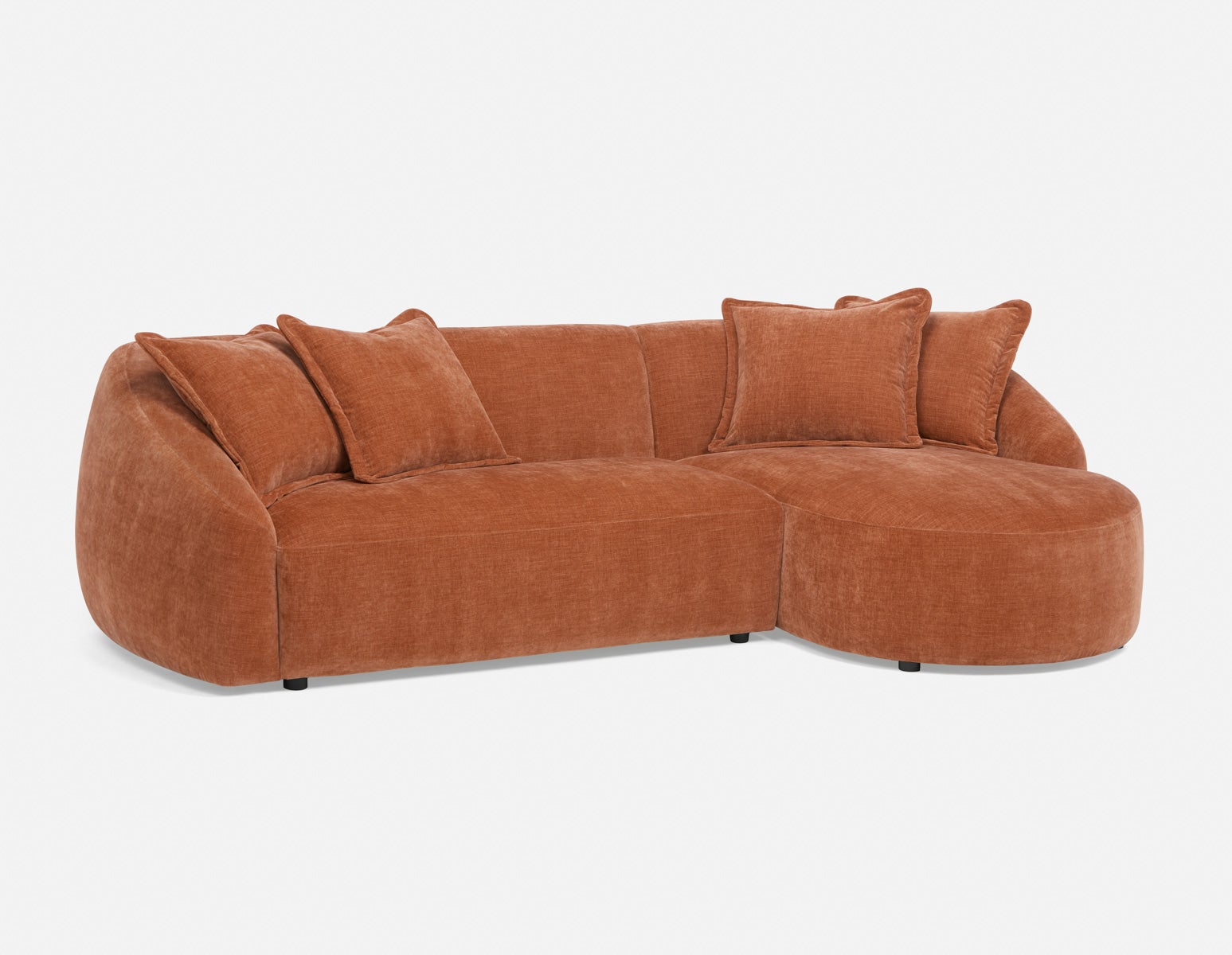 DOYER modern right-facing sectional sofa undefined