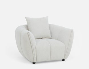 ANDAL - fauteuil moderne contemporain - Beige