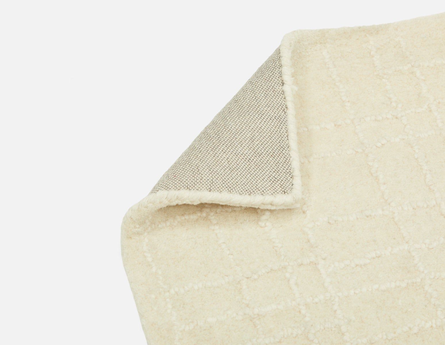 BOREAS hand tufted wool rug 6'x9' undefined