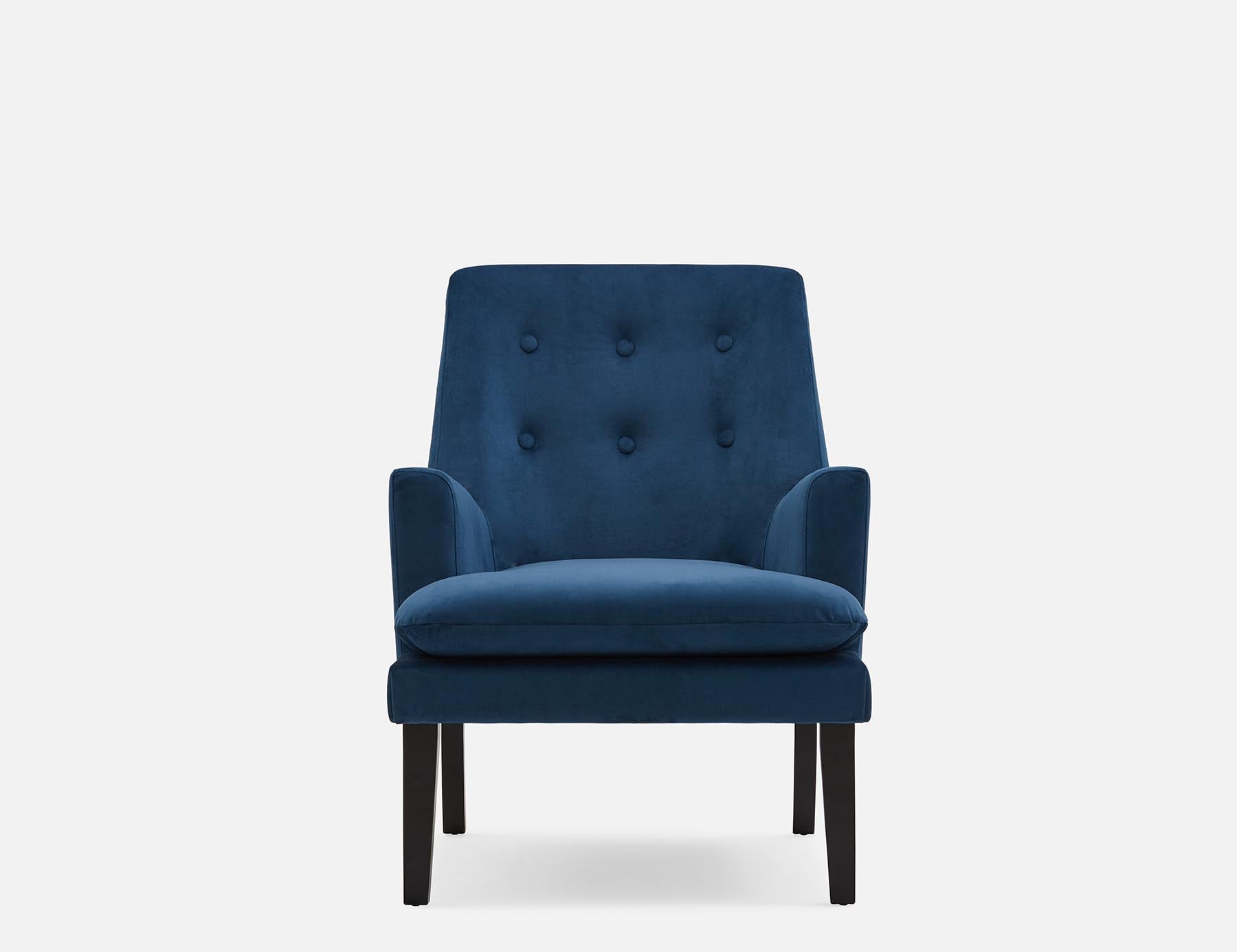 DAVE Velvet Armchair Structube
