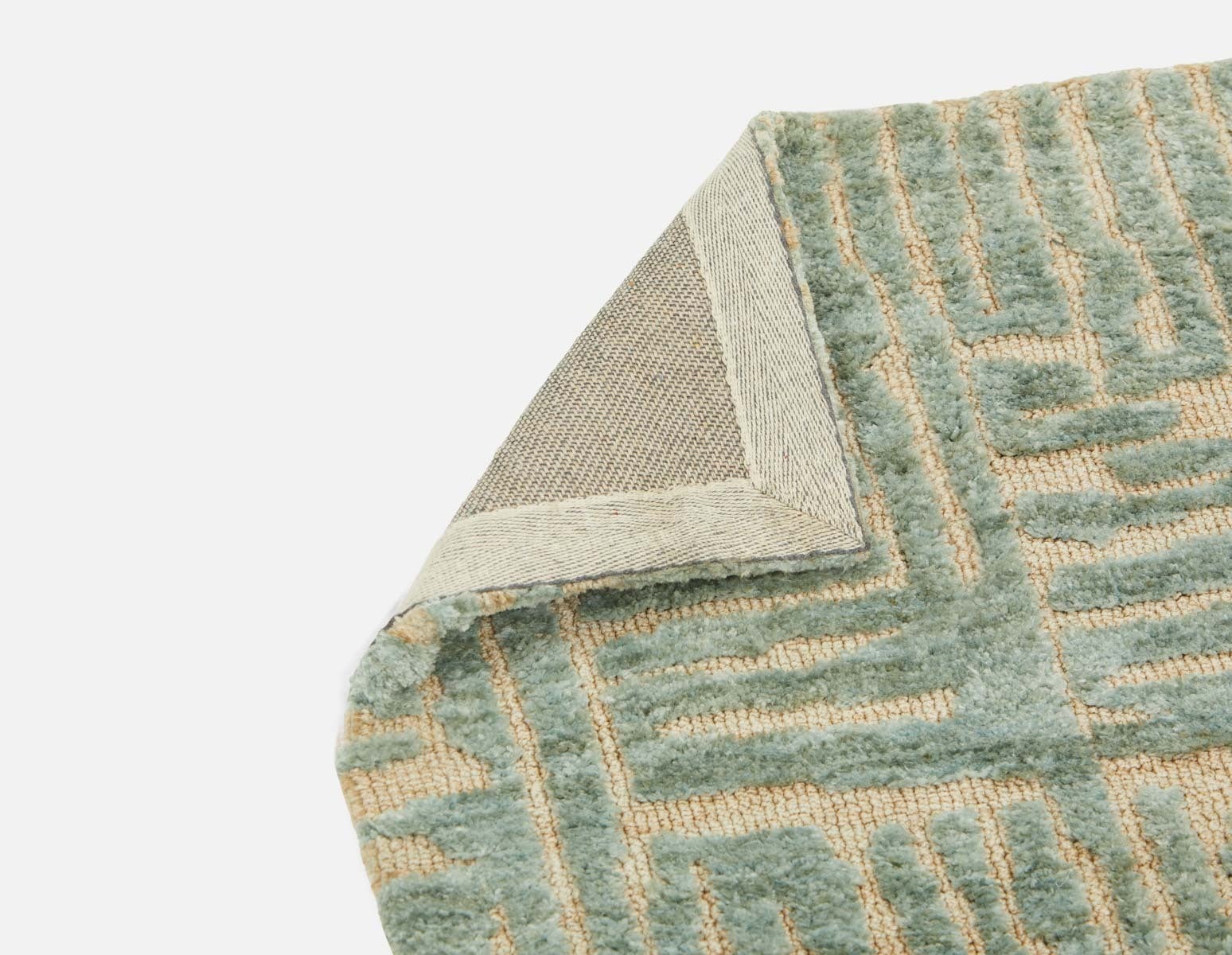 HESTIA knitted polyester rug 6'x9' undefined