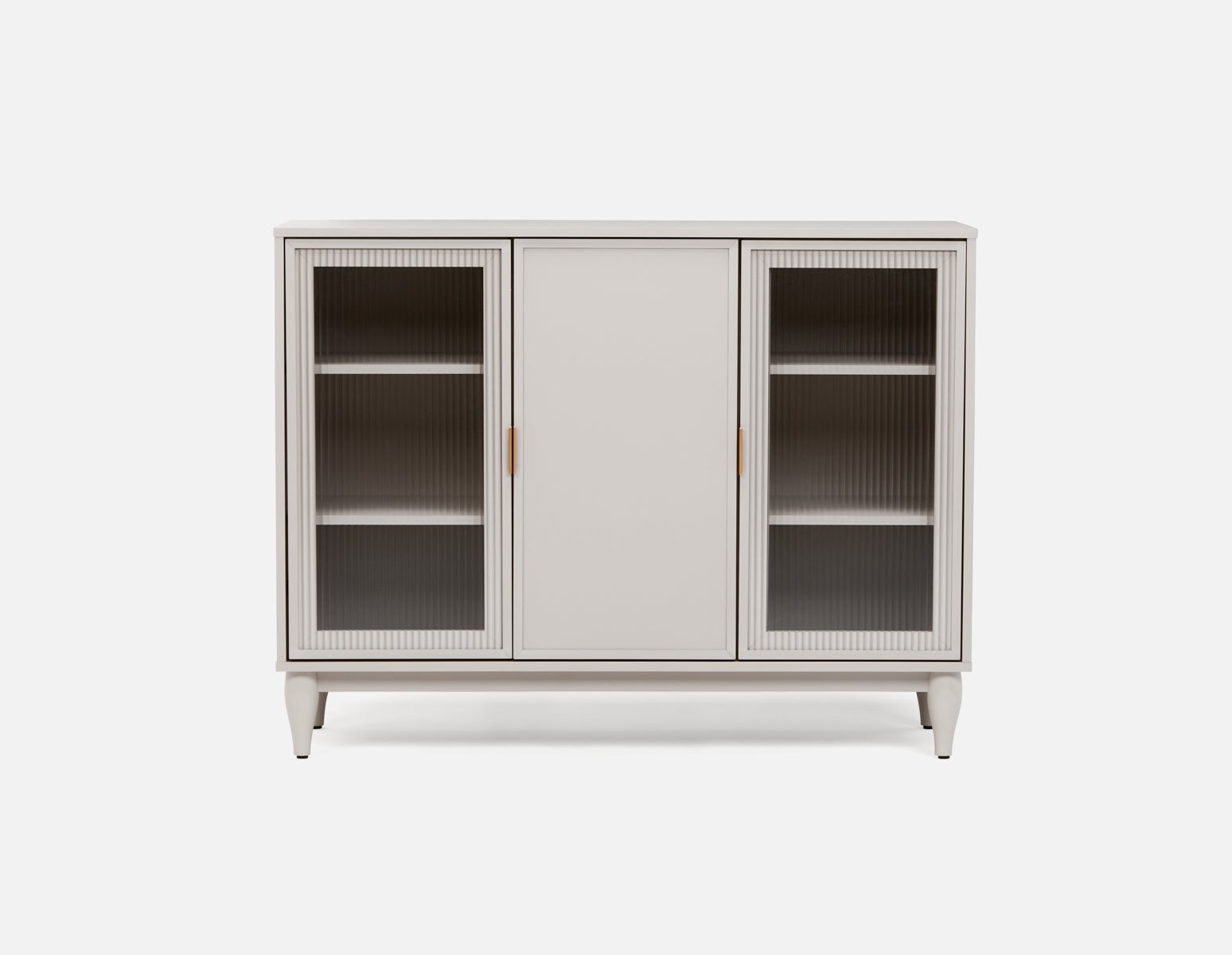ALLESSIO modern contemporary 3-door sideboard undefined