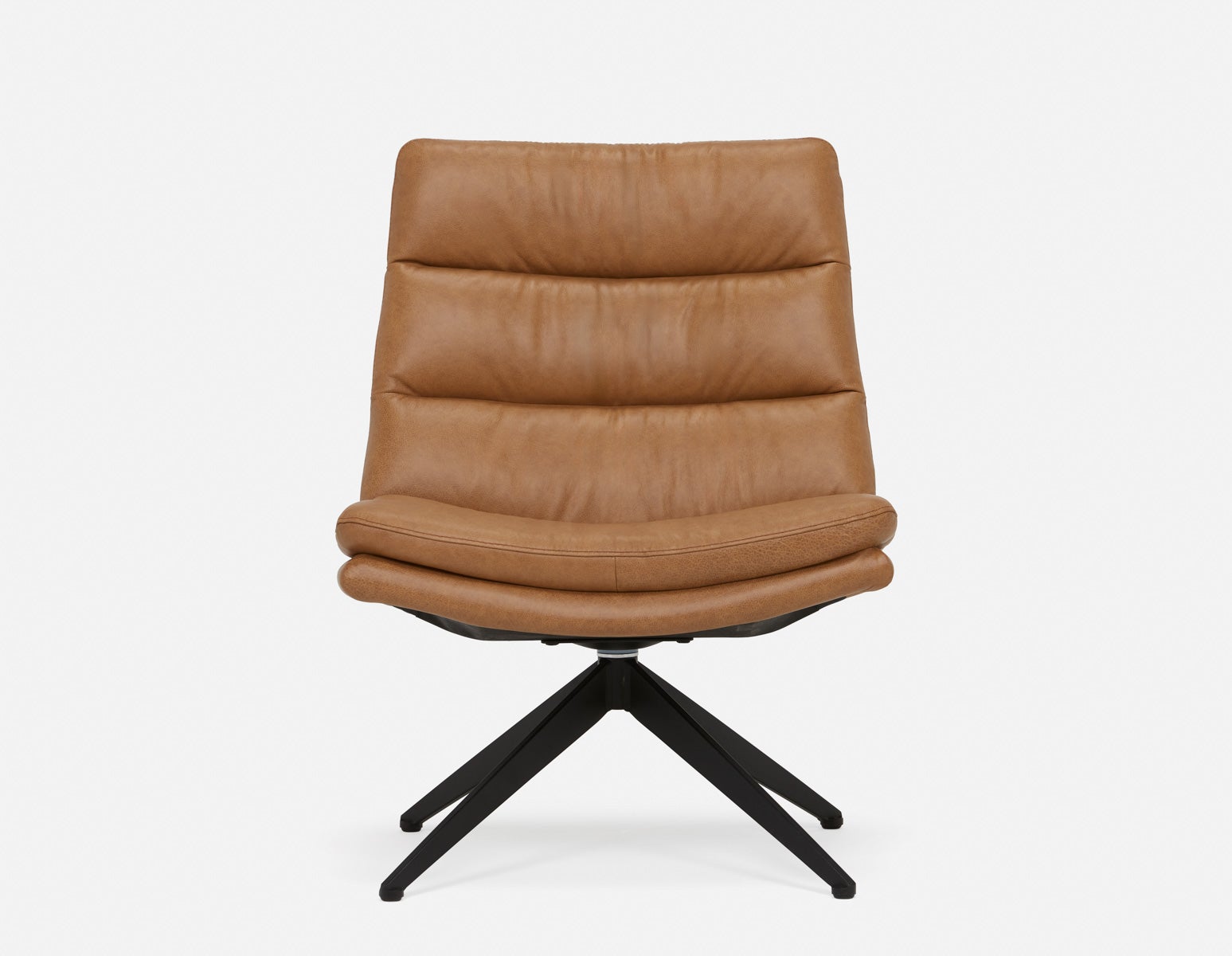 DORADA 100% leather swivel armchair undefined