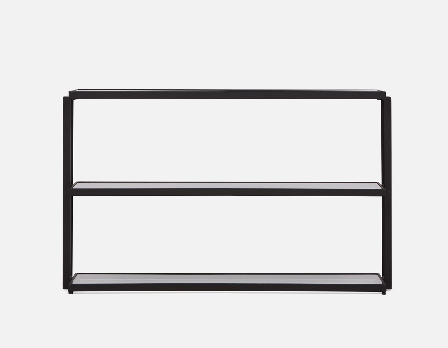 AGLAYA Étagères en verre trempé à 3 niveaux 132cm undefined