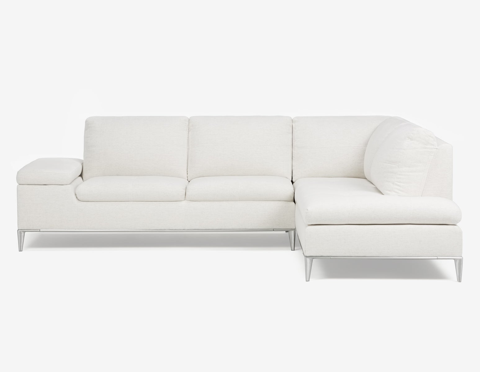 ANDREW right-facing sectional sofa in performance fabric undefined