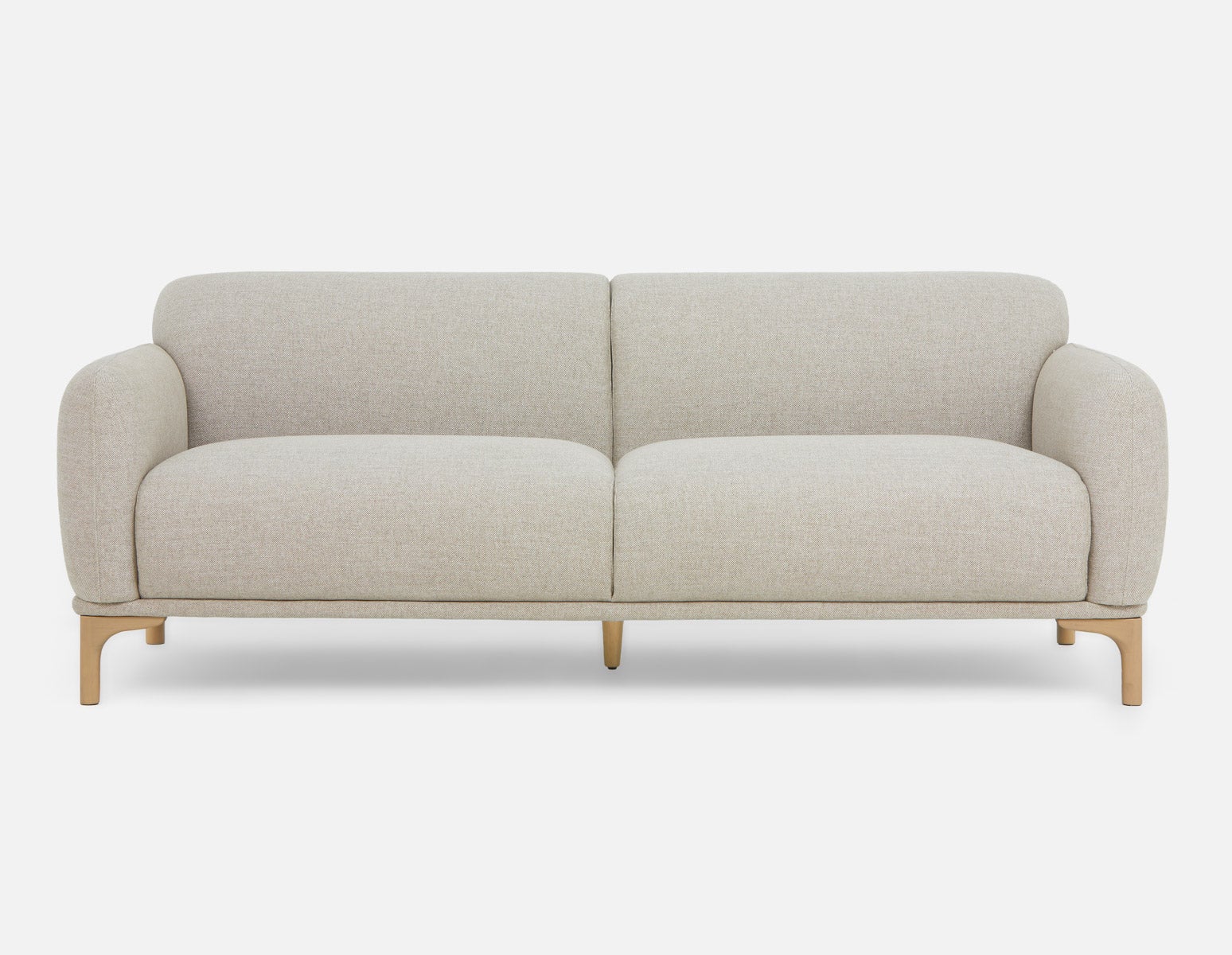 BRUX mid-century modern 3-seater sofa undefined