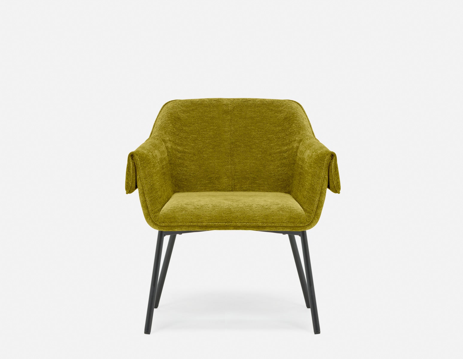 RALPH mid-century upholstered dining armchair undefined