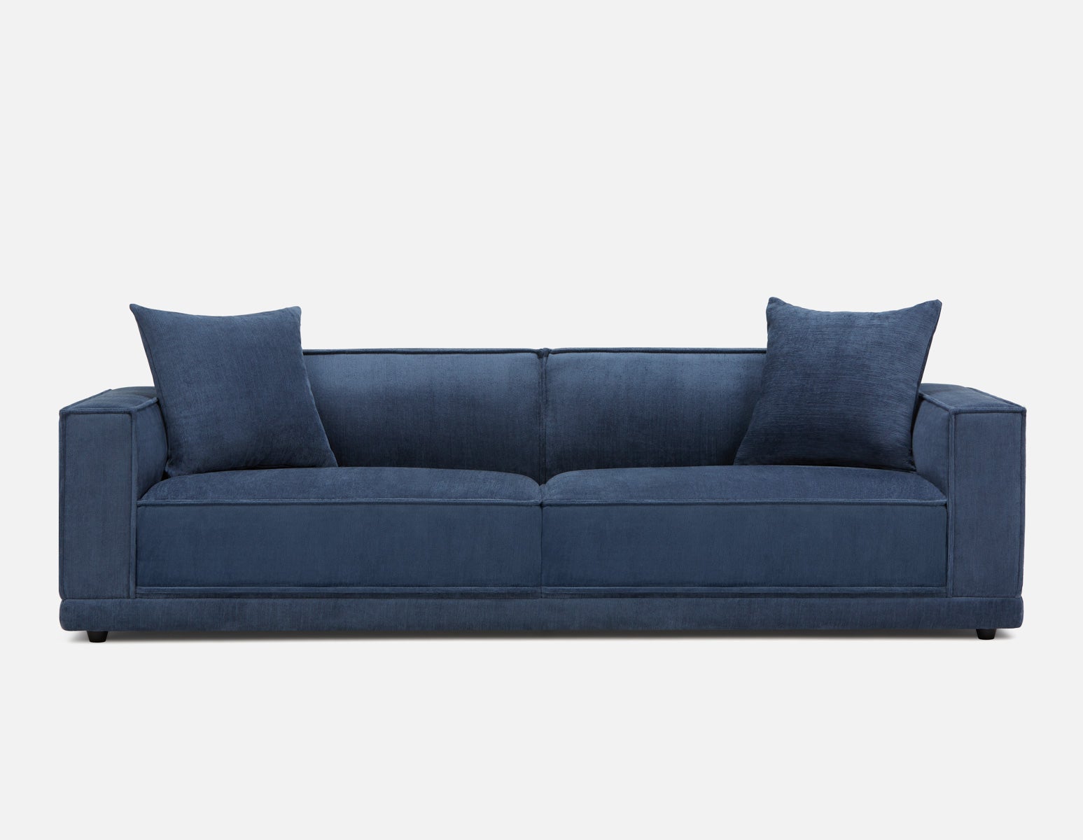 HILLARY modern low back 96" luxury sofa undefined
