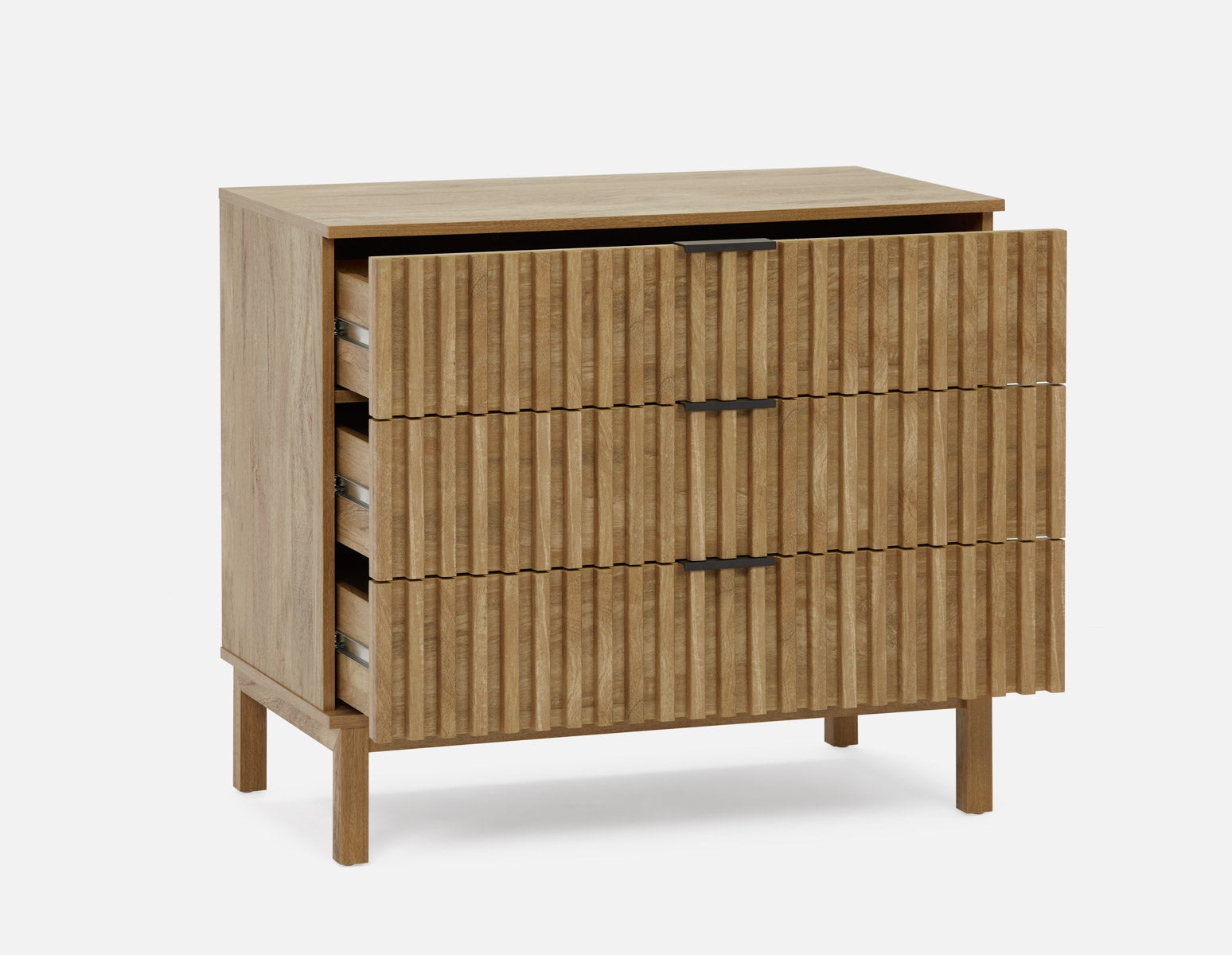 RIONA japandi style 3-drawer dresser undefined