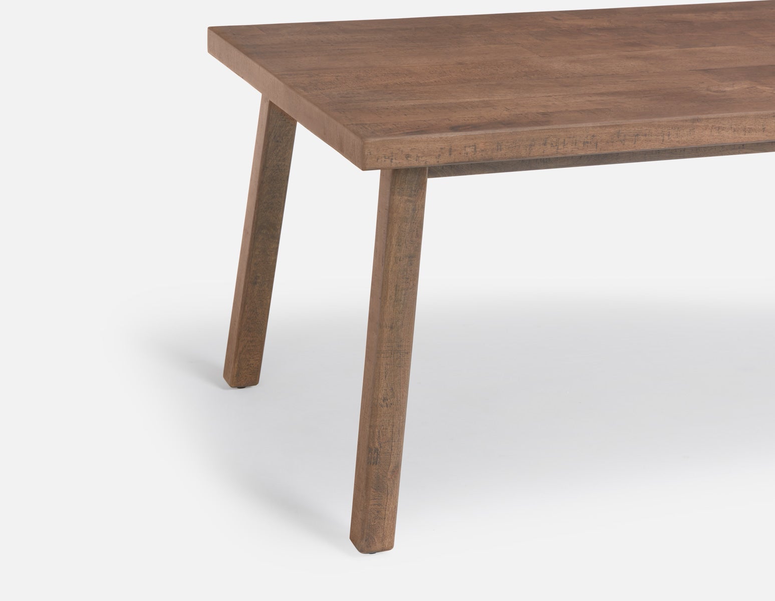 THESSALIA table de salle à manger en bois de manguier massif vieilli 200 cm rustique undefined